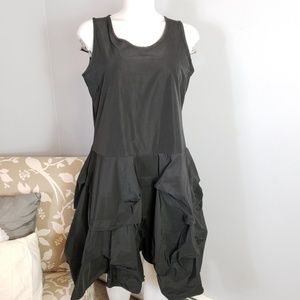 sun kim crushed dress